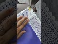 How to sew mitered lace corner 💕 #sewing #sewingtutorial #sewingtips