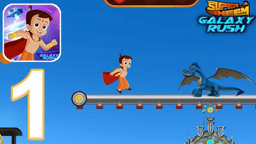 Super Bheem Galaxy Rush - Gameplay Walkthrough Part 1 - Tutorial (Android,IOS)