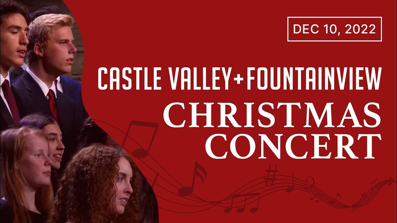 Fountainview/Castle Valley Christmas Concert YouTube