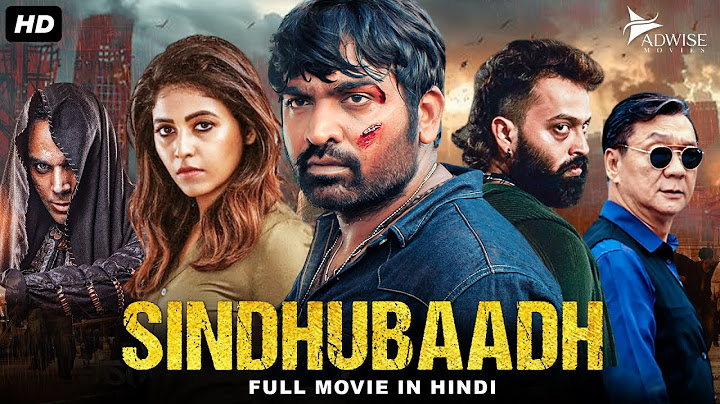 Vijay Sethupathi's SINDHUBAADH (2025) New Released South Hindi Dubbed Movie | Anjali, Ashutosh Rana