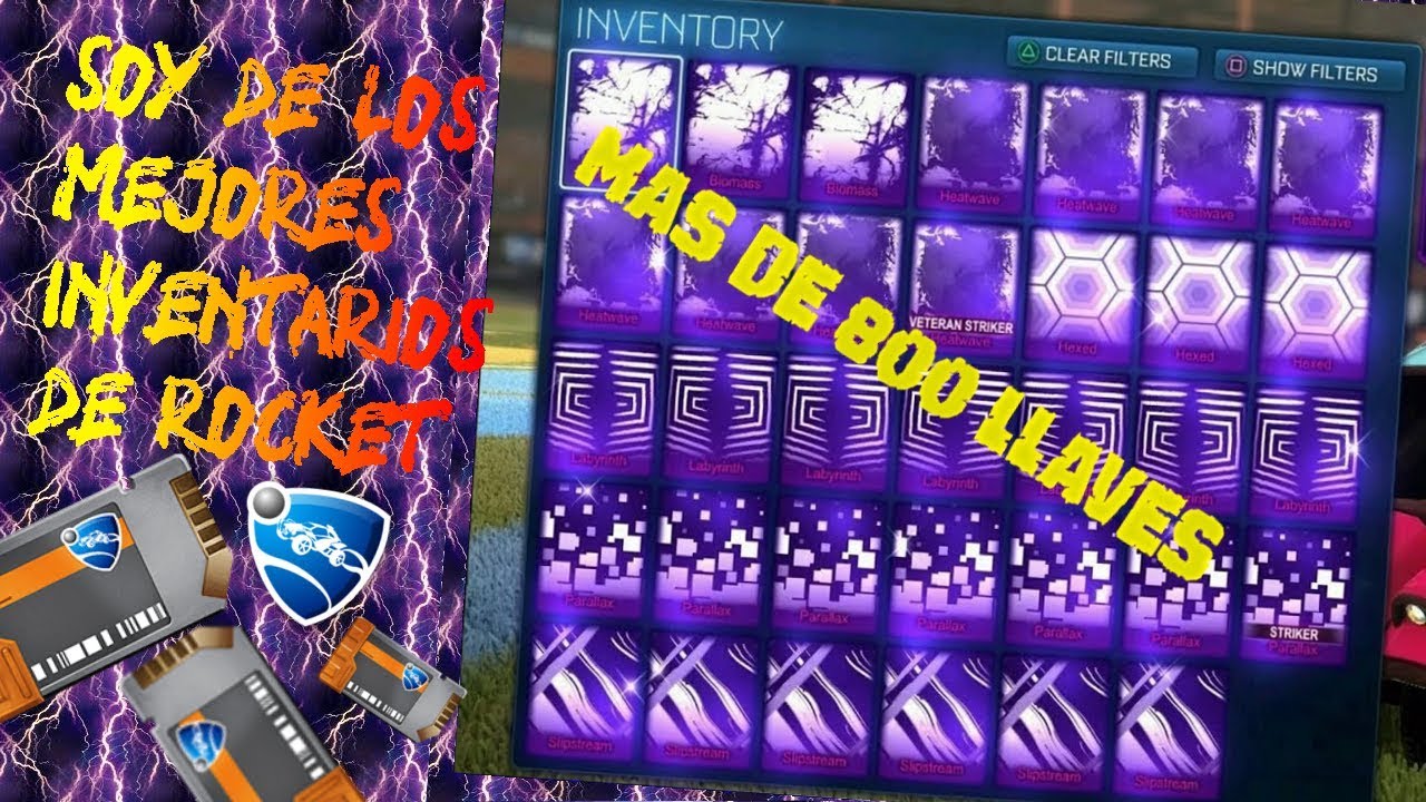 LOS MEJORES INVENTARIOS DE ROCKET LEAGUE +800 llaves call of duty ww2