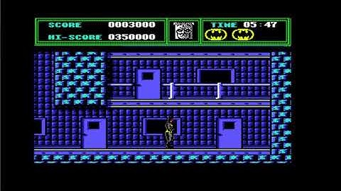 Batman The Movie - Commodore 64 Games System - MAMEUI64 v0.200 emulator