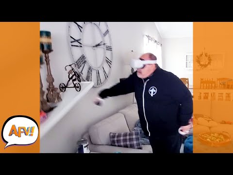 He PUNCHED It Right Off the WALL! 🤣 | Funniest Destruction Fails | AFV 2021