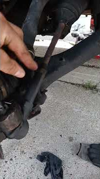 how to replace a tie rod in 2 minutes