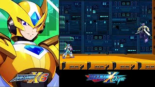 4th Armor X vs Gate Golden Battle Armor 「 Mega Man X Dive 」