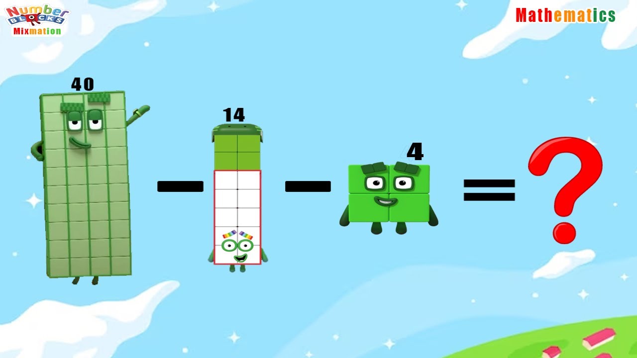 [NUMBERBLOCKS MATH] About Difficult Subtraction, Can You Do It ...