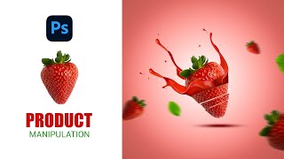 Strawberry manipulation | Full Photoshop tutorial | 2024 | Rashel GFX 2.0