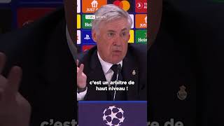 😬 #Ancelotti répond aux critiques du #BayernMunich sur l'arbitrage !