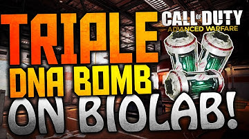 Fake Unique  - Triple DNA Bomb on Biolab! (COD Advanced Warfare)