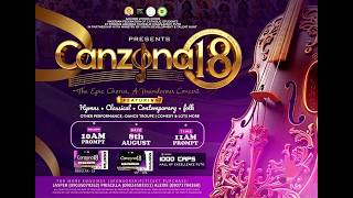 CANZONA 18 || SATURDAY, AUGUST 08