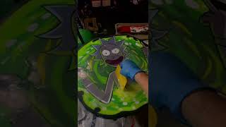 Custom Rick Epoxy Resin Wood Cutout Wall Art from Rick and Morty #shorts