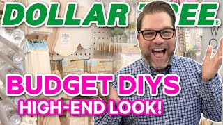 Luxury on a Budget: Dollar Tree DIY High-End Home Makeover!