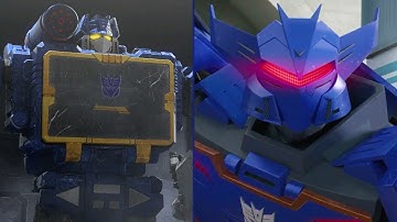 Audio Clips Edward Bosco Vs. Sean Kenin Reyes Voicing Soundwave | Transformers
