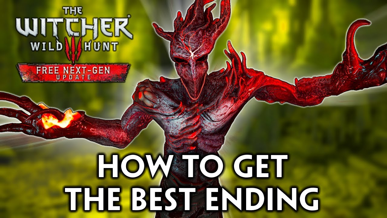 The Witcher 3: how to get the best ending