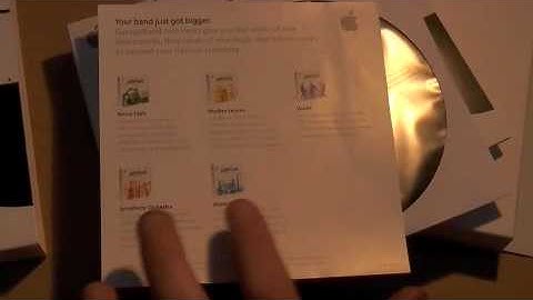 Logic Express 9 Unboxing