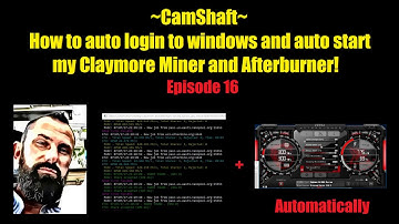 Auto login / startup to windows and crypto currency miner while away!