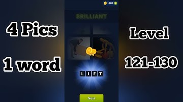 4 Pics 1 Word Level 121-130 Completed #4pics1word