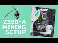 Setup Asus Z390-A motherboard for mining (6 GPUs working!)