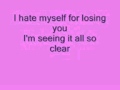 Kelly Clarkson I Hate Myself For Losing You Lyrics mp3