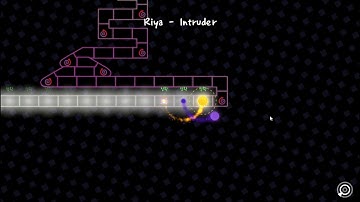 [ADOFAI 클리어]Intruder(music by Riya)(map by 염화푸딩)