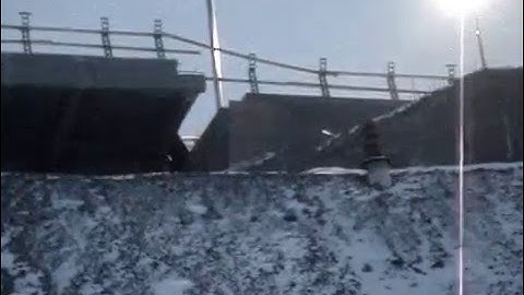 NIPIGON RIVER SUSPENSION BRIDGE SNAPPING APART