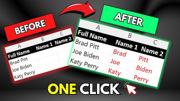 Excel Hack : Save HOURS using Flash Fill (6 Examples)⚡