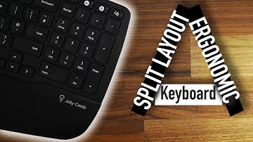 Jelly Comb KE68 Multi-Device Ergonomic Wireless Keyboard - Product Review