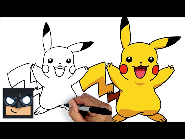 How To Draw Pikachu Easy Trick Step by Step for Beginners - YouTube-saigonsouth.com.vn