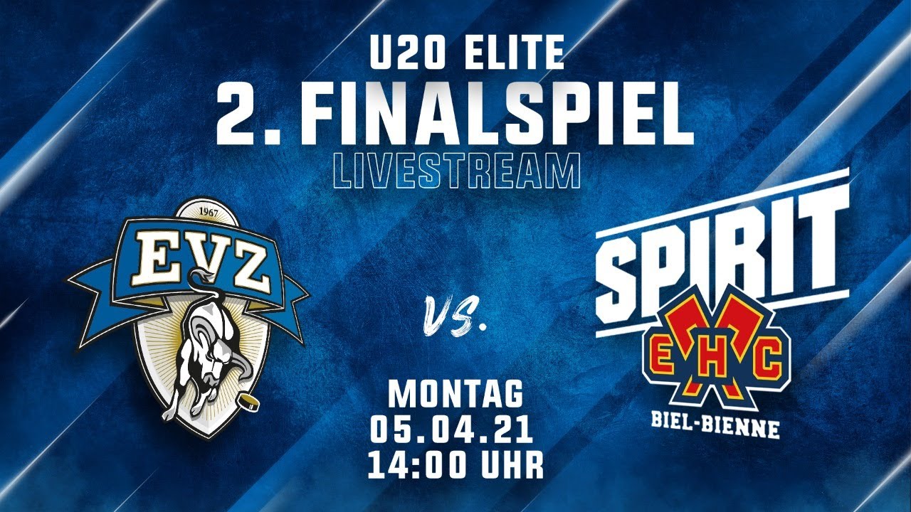 U20-Elit Finalspiel EVZ - EHC Biel-Bienne Spirit