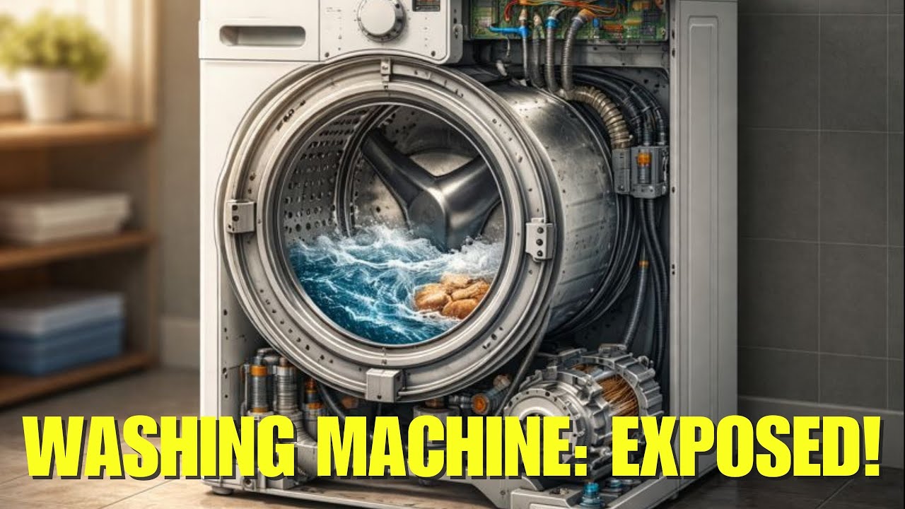 How Washing Machines Really Work (Internals Revealed) - YouTube
