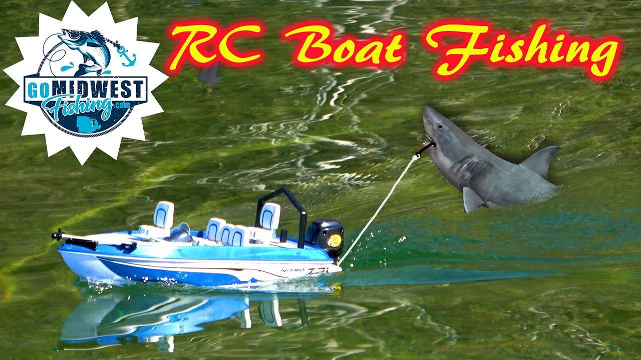 RC Boat Fishing: So Easy a Three Year Can Do It! 