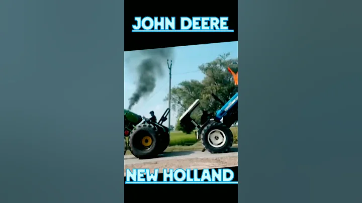 Tochan King John Deere vs New Holland 3630 tochan #tractorlover #viral #vs #tochan #tranding #shorts