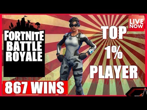 fortnite account TOP 1% PLAYER - FORTNITE BATTLE ROYALE - NEW PATCH LIVE - 867 WINS - (PS4 PRO) Full HD