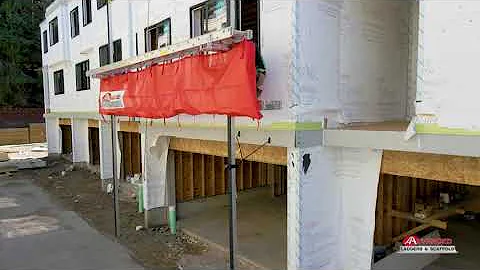 Advanced Ladder Pump Jack Scaffolding