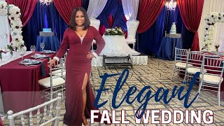 ELEGANT FALL WEDDING & BACKDROPS| UNBELIEVABLE TRANSFORMATION| LIVING LUXURIOUSLY FOR LESS