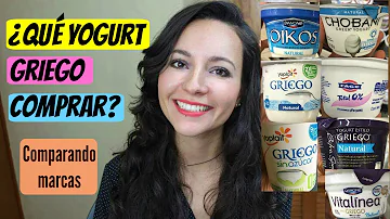 ¿Qué marca de yogur griego no contiene azúcar?