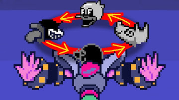 GIGA Queen Fight, but Thrash Abilities are Different [Deltarune chapter 2]