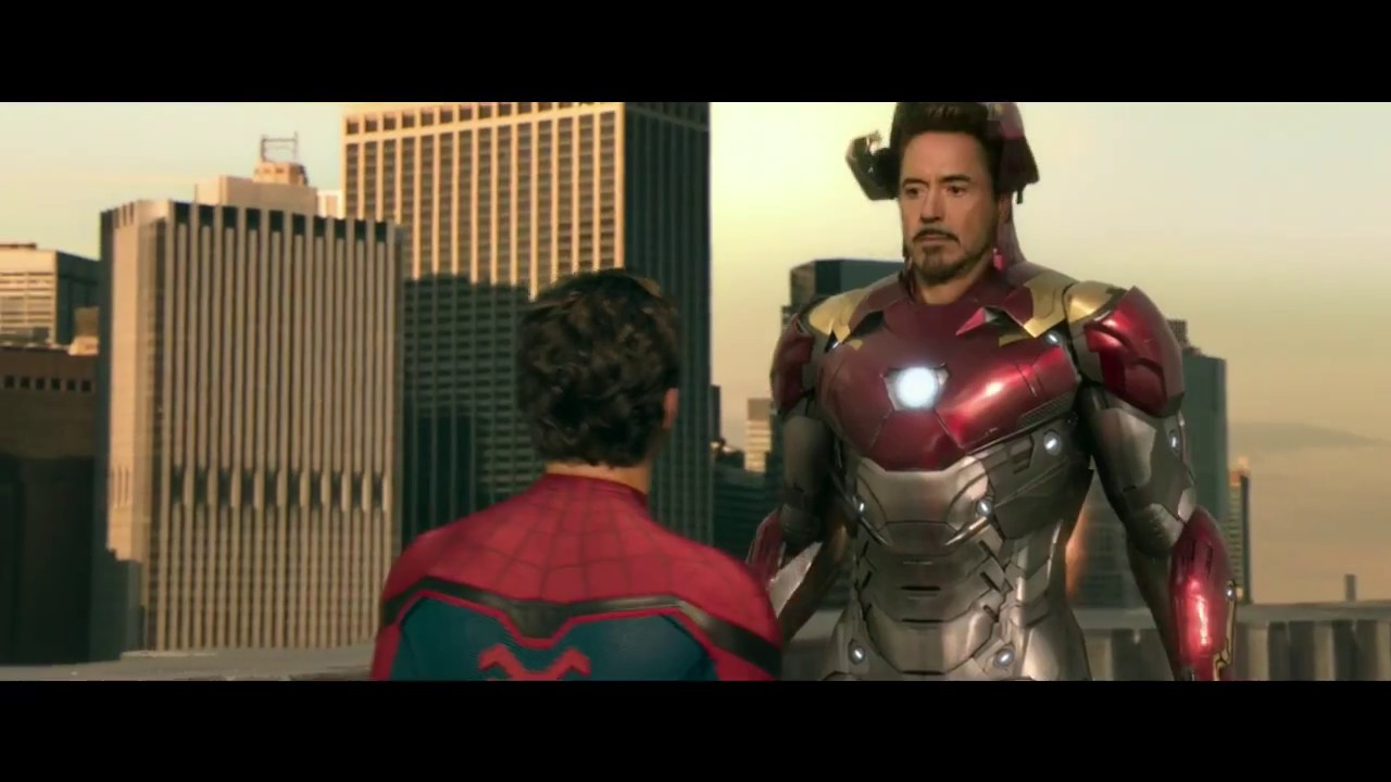 Tony Stark Takes Peters Suit Back Spiderman Homecoming Youtube
