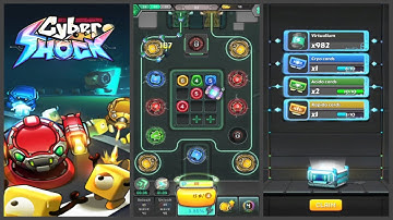 Cybershock: TD Idle & Merge game Gameplay Video for Android Mobile