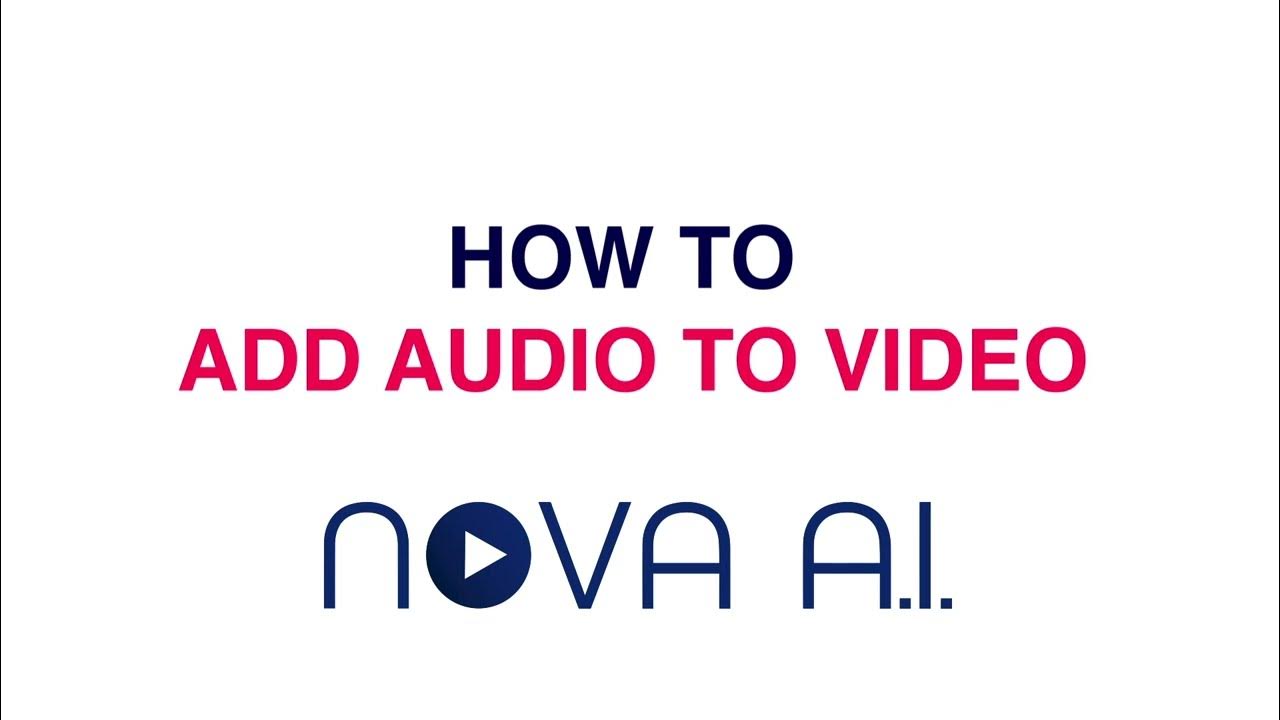 Add Audio YouTube