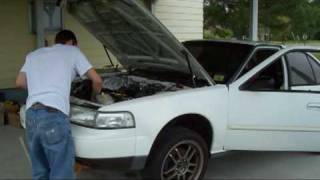 NWP Engineering 92 Maxima 3.5L Engine Swap Initial Start Up - Part 1 of 2