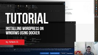 Installing Wordpress on Windows using Docker in 5 minutes - Tutorial