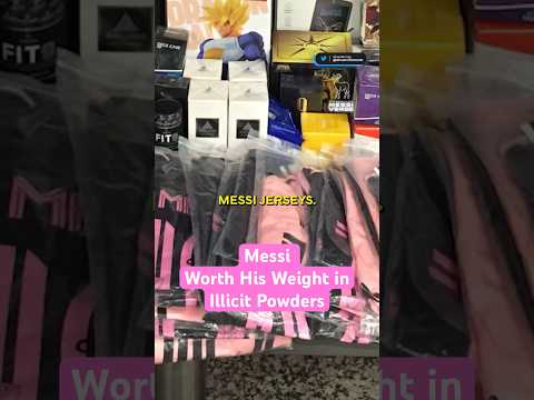 Messi Worth His Weight in Illicit Powders