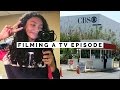 BEHIND THE SCENES: FILMING A TV SHOW EPISODE | VLOG S02E03