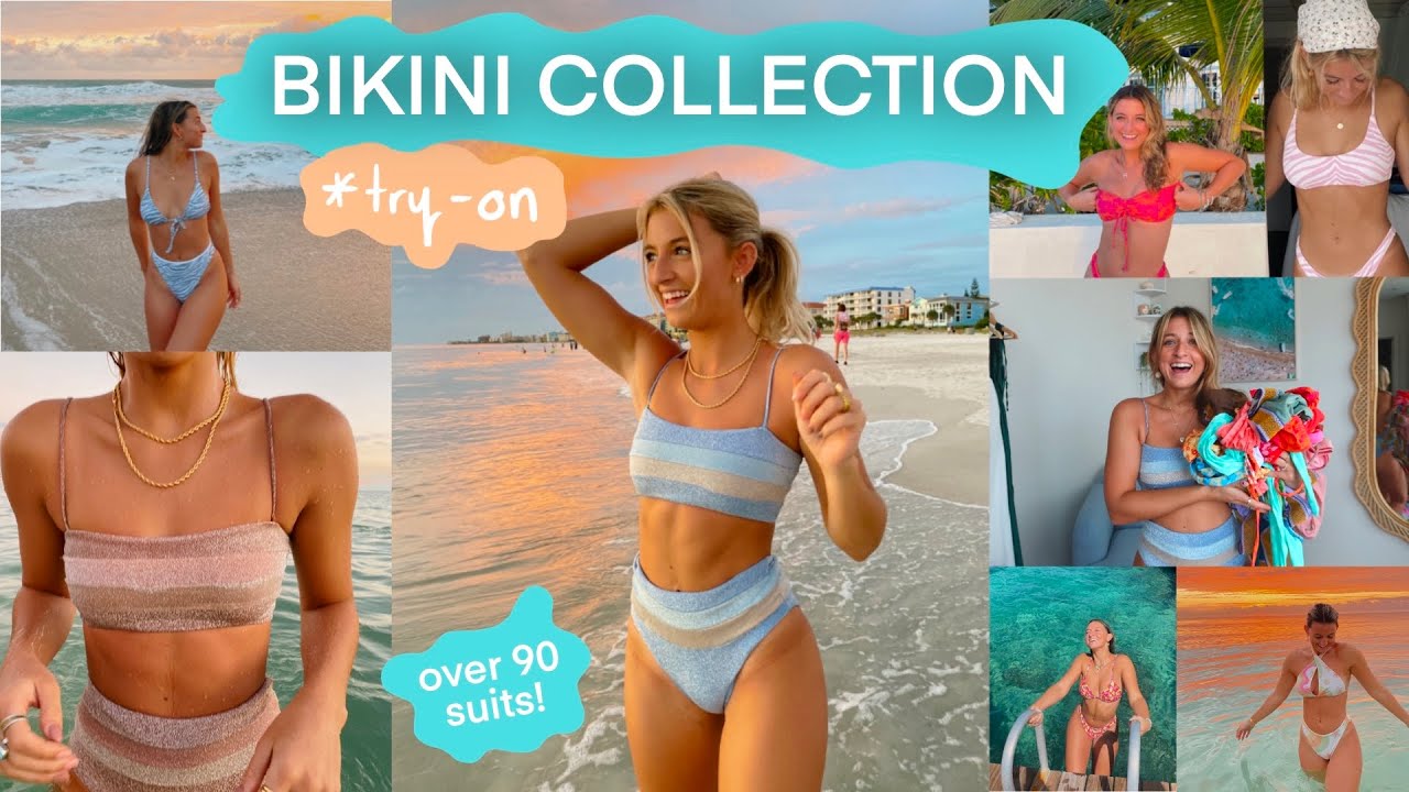 Ongedaan maken Grens Garantie huge bikini *try on* collection 2022 (discount codes, sizing, fit) - YouTube