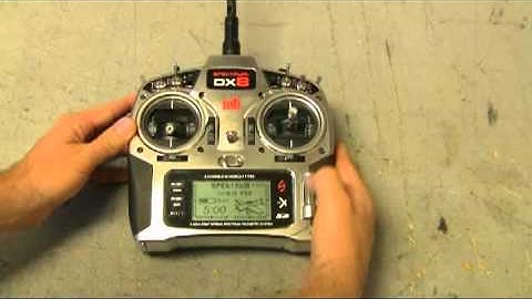 DJI Naza Flight Control v1.2 How-to for Spektrum DX8 , for DJI Multicopter 330,450,550