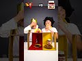 Spicy Sauce vs Chocolate sauce Emoji food Challenge | banana Mukbang Funny Video #shorts