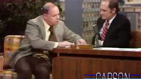 BROKEN CIGARETTE BOX - Johnny Carson & Don Rickles...