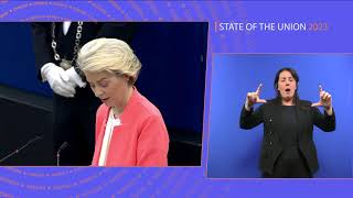 State of the European Union 2023 - Speech by President von der Leyen