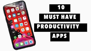 10 MUST HAVE PRODUCTIVITY APPS FOR IPHONES AND ANDROIDS 2020 | KEMM